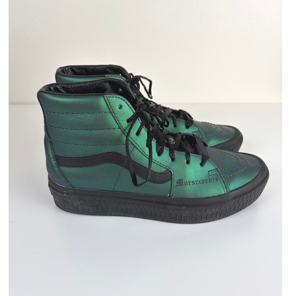 Vans x Harry Potter Morsmordre Dark Arts Sk8-Hi Platform Green W8 M6.5